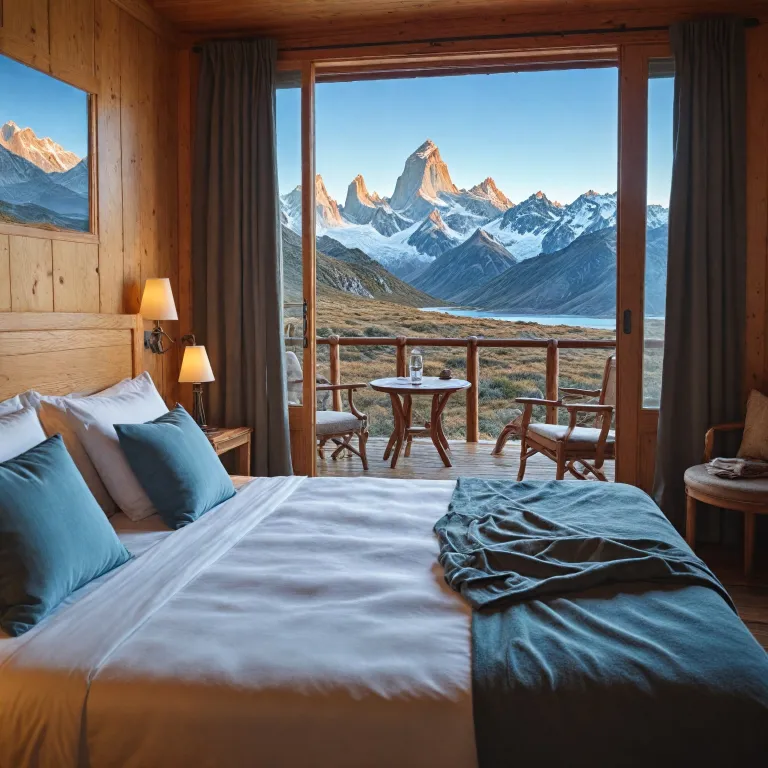 El Chaltén hotel stays with unforgettable Fitz Roy views
