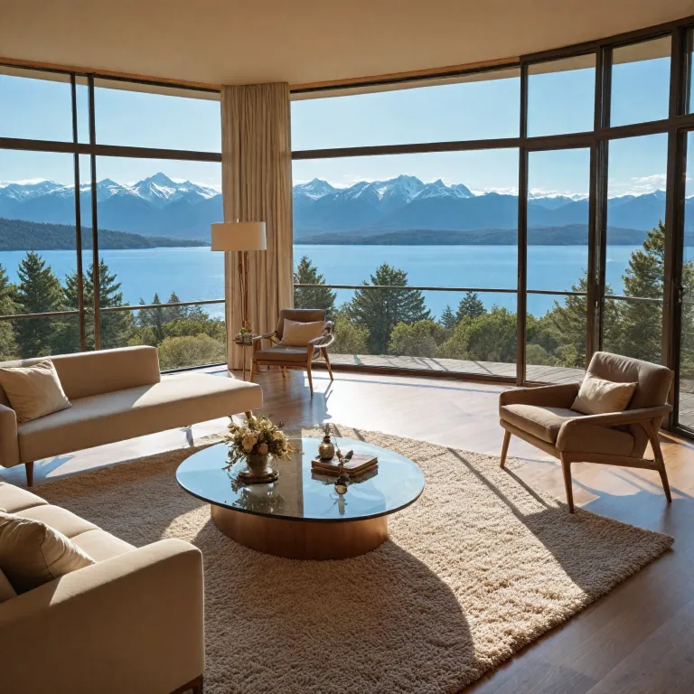 An elegant stay at design suites Bariloche overlooking Nahuel Huapi Lake